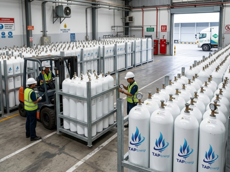 Fasilitas CNG TAP Energi